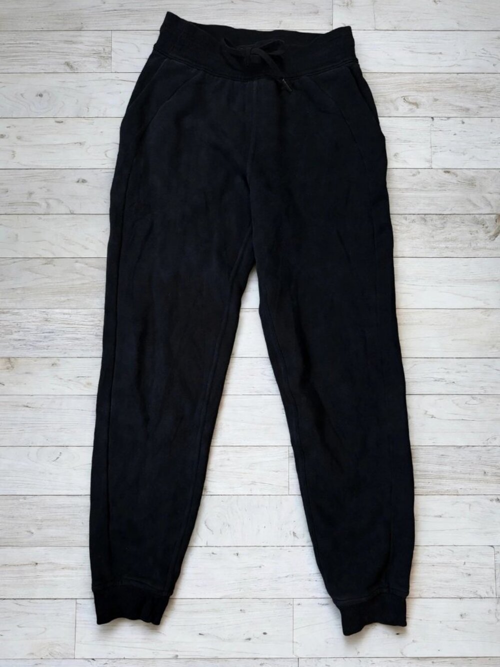 lululemon Scuba High-Rise Jogger Fleece 28" Black Size 4 LW5CVAS